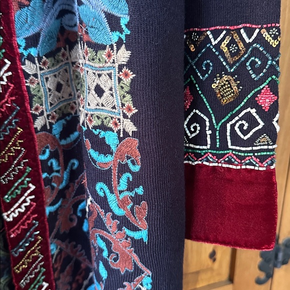 Soft Surroundings Multicolor Embroidered Jacket - Picture 4 of 10